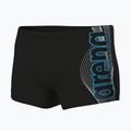 Vyriškos plaukimo trumpikės arena Basic Swim Short black/turquoise 3