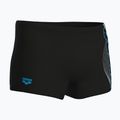 Vyriškos plaukimo trumpikės arena Basic Swim Short black/turquoise 4