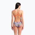 Moteriškas vientisas maudymosi kostiumėlis arena Painting Lace Back multi/bright coral 7