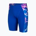 Vyriški plaukimo šortai arena Earth Swim Jammer neon blue/neon blue multi 3