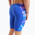Vyriški plaukimo šortai arena Earth Swim Jammer neon blue/neon blue multi 9