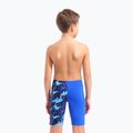 Vaikiški plaukimo šortai arena Crowded Swim Jammer neon blue/neon blue multi 7