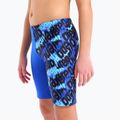 Vaikiški plaukimo šortai arena Crowded Swim Jammer neon blue/neon blue multi 8