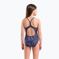 Vaikiškas vientisas maudymosi kostiumėlis arena Fireflow Lightdrop Back navy/team navy yellow 7