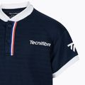 Vaikiški teniso marškinėliai Tecnifibre Polo blue 22F3PO F3 3
