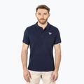 Vyriški polo marškinėliai Tecnifibre Waffle navy