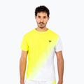 Vyriški teniso marškinėliai Tecnifibre X-Loop Tee white/yellow