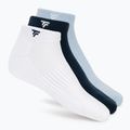 Kojinės Tecnifibre Low-Cut 3 pairs white/marine