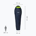 Miegmaišis Millet Baikal 1100 Regular saphir 4