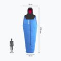 Miegmaišis Millet Bossons -10 Regular icon blue/black 4