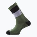 Kojinės Millet Seneca Mid black/bottle