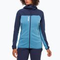 Moteriškas džemperis Millet Fusion Grid Hoodie coronet blue/saphir