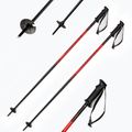 Rossignol Tactic slidinėjimo lazdos juoda/raudona 6
