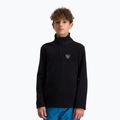 Rossignol vaikiški slidinėjimo marškinėliai 1/2 Zip Fleece black