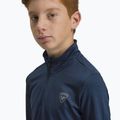 Rossignol Boy 1/2 Zip Warm Stretch vaikiškas slidinėjimo džemperis dark navy 5