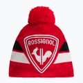 Rossignol L3 Jr Rooster sports raudona vaikiška žieminė kepurė 5