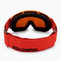 "Rossignol Raffish S" oranžiniai/oranžiniai vaikiški slidinėjimo akiniai 3