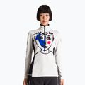 Moteriški slidinėjimo džemperiai Rossignol Bessy 1/2 Zip Top white