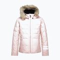 Rossignol Girl Polydown powder pink vaikiška slidinėjimo striukė 8