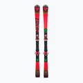 Rossignol Hero Elite ST TI K + NX12 raudonos kalnų slidės