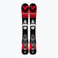 Vaikiškos kalnų slidės Rossignol Hero Pro + Team 4 GW Black Bulk red 10