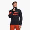Vyriški slidinėjimo marškinėliai Rossignol Hero Clim black/red