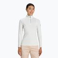 Moteriški Rossignol Classique 1/2 Zip termo megztiniai su užtrauktuku, balti
