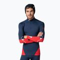 Vyriškas marškinėlis Rossignol Infini Compression Race Top dark navy