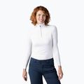 Moteriški termoaktyvūs marškinėliai Rossignol Classique 1/2 Zip white