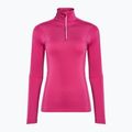 Moteriški termoaktyvūs marškinėliai Rossignol Classique 1/2 Zip orchid pink 6