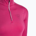 Moteriški termo marškinėliai Rossignol Classique 1/2 Zip orchid pink 8