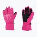 Rossignol Jr Rooster G orchid pink vaikiškos slidinėjimo pirštinės