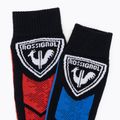 Rossignol L3 Jr Thermotech vaikiškos slidinėjimo kojinės 2 poros juodos 4