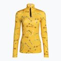 Moteriški termo megztiniai Rossignol Booster 1/2 Zip Top 100 yellow 6