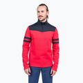 Vyriški termoaktyvūs marškinėliai Rossignol Resort 1/2 Zip sports red