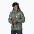 Vyriška pūkinė striukė Rossignol Shiny Hoodie Parka ebony green