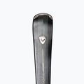 Moteriškos kalnė slidės Rossignol Nova 10 + apkaustai XP11 black/metallic green 6