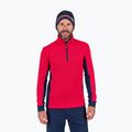 Vyriškas slidinėjimo džemperis Rossignol Cieloalto Fleece Half zip sports red