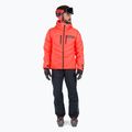 Vyriška slidinėjimo striukė Rossignol Hero Blackside Puffy neon red 2