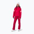 Moteriška slidinėjimo striukė Rossignol Strawpile Jkt ruby red 2