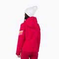 Moteriška slidinėjimo striukė Rossignol Strawpile Jkt ruby red 3