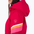 Moteriška slidinėjimo striukė Rossignol Strawpile Jkt ruby red 6