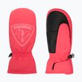 Vaikiškos slidinėjimo pirštinės Rossignol Jr Rooster M tea rose