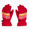 Moteriškos slidininkų pirštinės Rossignol New Piste G ruby red 2