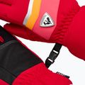 Moteriškos slidininkų pirštinės Rossignol New Piste G ruby red 4