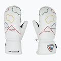 Moteriškos slidininkų pirštinės Rossignol Sublim Lth Impr M white 3
