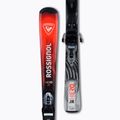 Vaikiškos kalnų slidės + apkaustai Rossignol Hero Jr 130-150 + Xpress 7 GW 4