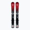 Vaikiškos kalnų slidės + apkaustai Rossignol Hero Kid Pre-Drilled + Team 4 GW