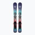 Vaikiškos kalnų slidės + apkaustai Rossignol Sender Kid Pre-Drilled + Team 4 GW