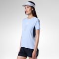 Moteriški bėgimo marškinėliai Rossignol Sapa Ultra Tee blue aura 5